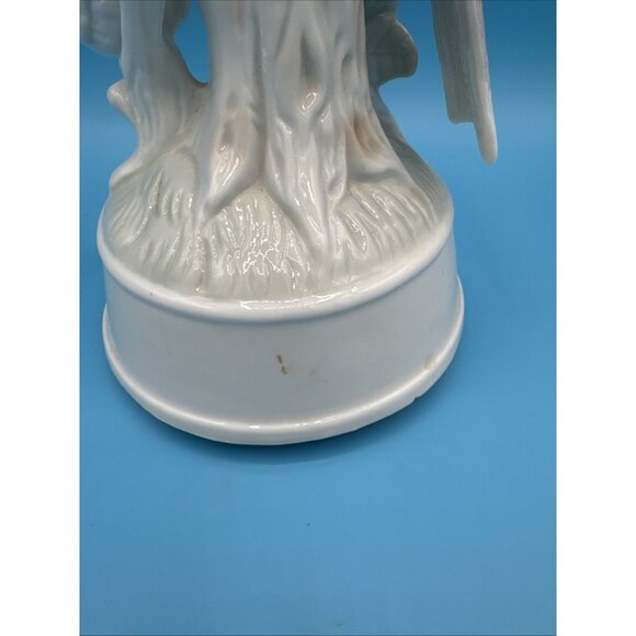 Ardant Porcelain Bird Chick Music Box "Love Me Tender" - Picture 4 of 5